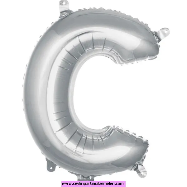 C Gümüş Folyo Balon